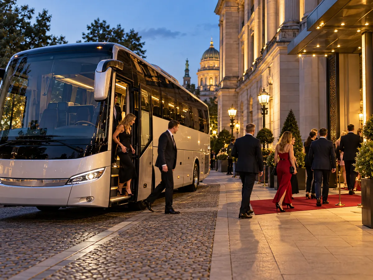 Private Coach Hire in Berlin for Events, Weddings and Corporate Trips